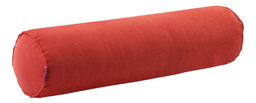 Almohada Enrollable Para El Cuello Cervical, Rojo Naranja