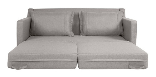Imagen 4 de 5 de Sofá Cama Natura - Tela Gris
