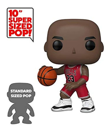 Funko Pop! Nba: Toros - Michael Jordan 10'' (red Jersey)