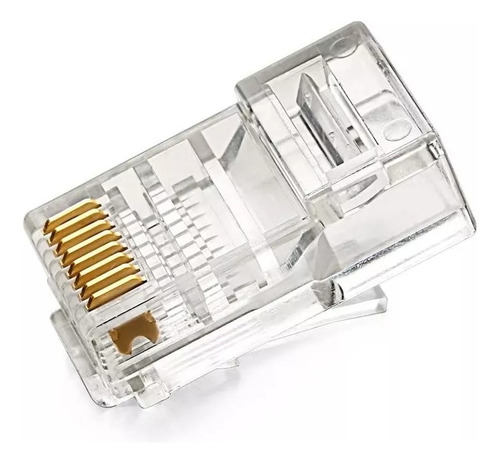 Ficha Plug Reguvolt Categoría 5e Rj45 X 100 Unidades