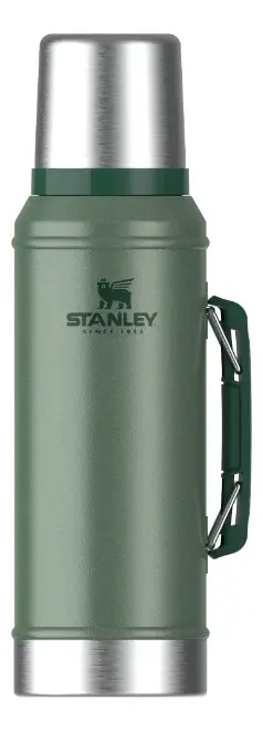Termo Stanley Classic 950ml Manija Original Verde