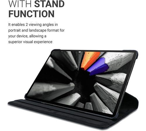 Imagem 5 de 6 de Capa Giratória Samsung Galaxy Tab S7 11.0 2020 T870 T875