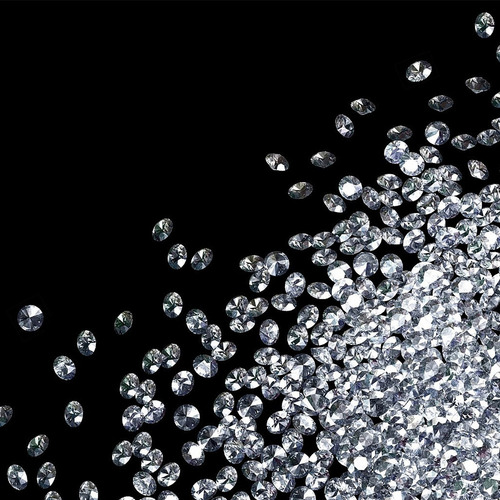 3x 5000pack Diamante Acrílico Confeti Cristal 3mm