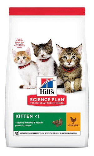 Hills Gatos Kitten Healthy Development Sano Crecimiento 7lb