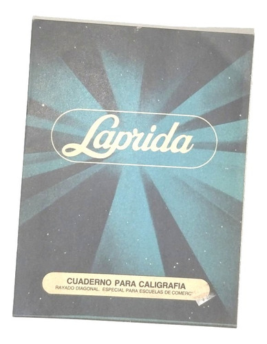 Cuaderno Para Caligrafía 12 Hojas Laprida (pack De 16 Cuad.)