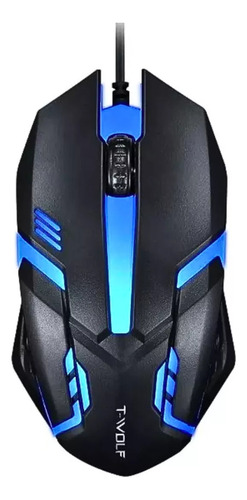 Mouse Tomate Premium Led Colorido