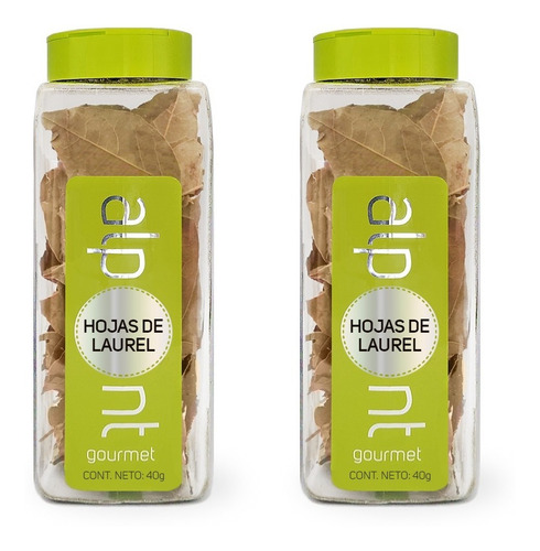 Alpont Hojas De Laurel 40 Gramos 2 Piezas