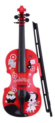 Violín Educativo Para Niños Con Arco, Instrumento De Cuerda,