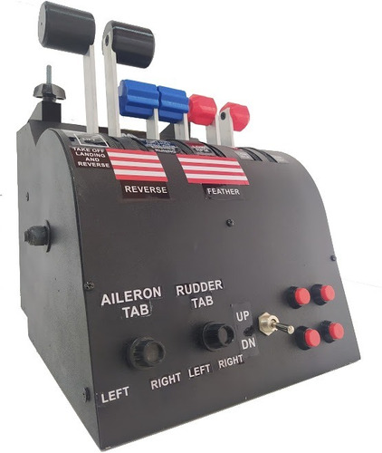 Throttle Bimotor Atom Para Simuladores De Vuelo