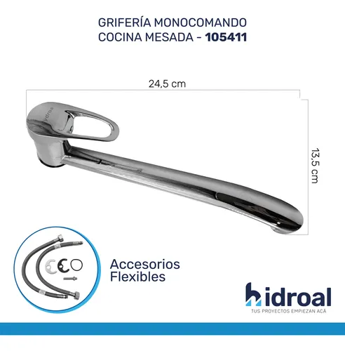 Monocomando hydros cocina new arrivals