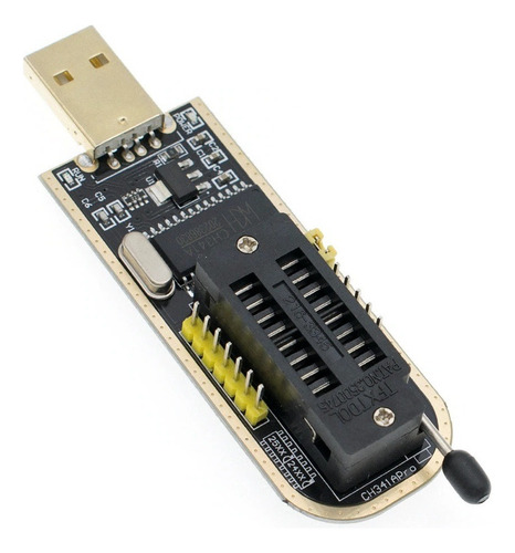 Gravador Eeprom Bios Ch341a + Pinça + Adaptador Soic8 + 1.8v