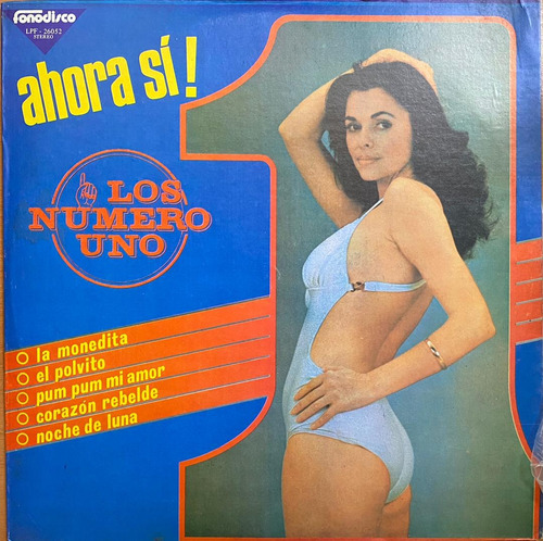 Disco Lp - Los Numero Uno / Ahora Si!. Album (1986)