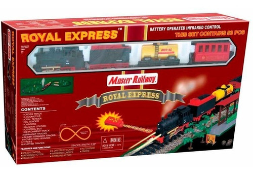 Pista Tren Royal Express R/c 8100 Envio Full