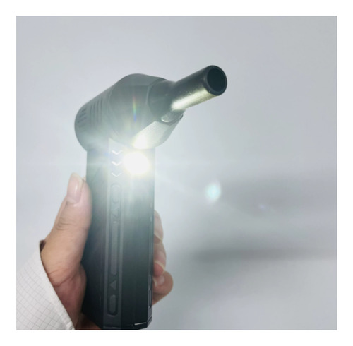 Soplador De Alta Potencia Pistola Mini Jet Turbo Led Estuche