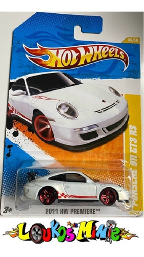 Hot Wheels Porsche 911 Gt3 Rs Hw Premiere 2011 36/244 Lacrad