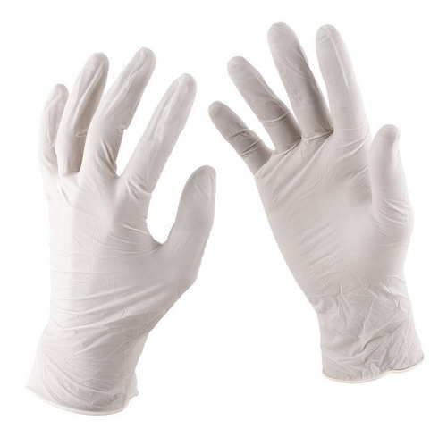 Guantes De Latex Caja De 100 Unidades *soy Tienda*