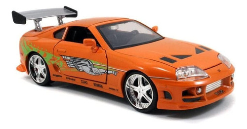 Coche De Juguete Jada Toys Diseño Toyota Supra 1995 [u]