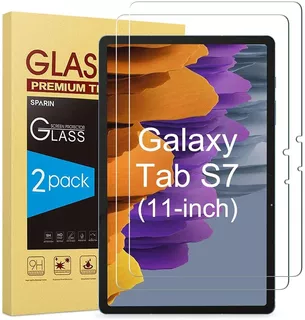 Vidrio Templado Para Galaxy Tab S7, [2 Unidades]