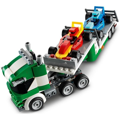 Lego® Creator - Transporte De Coches De Carreras (31113) Cantidad de piezas 328