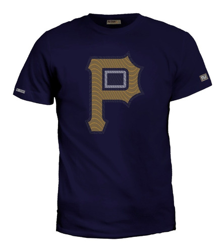 Camiseta Estampada Pittsburgh Pirates Logo Beisbol Bto
