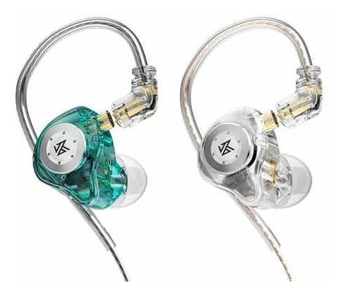 Imagen 7 de 7 de Auriculares In Ear Kz Edx Pro Cable 5n Ofc Sin Microfono