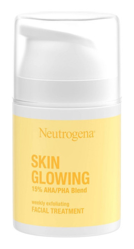 Tratamiento Facial Exfoliante Neutrogena Skin Glowing 50ml