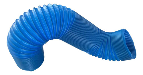 Tubo De De Entrada De Aire Flexible Azul 76 Mm De Diámetro