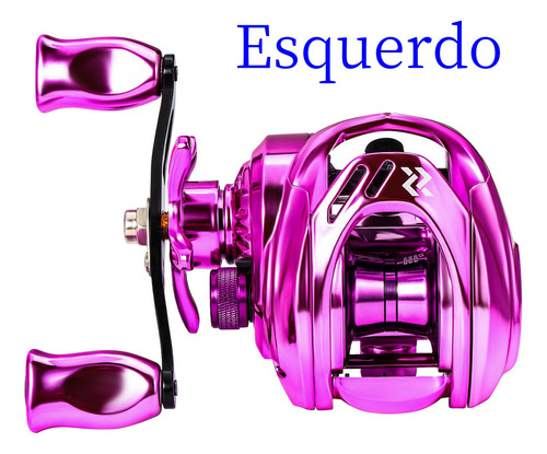 Carretilha De Pesca Perfil Premium Sougayilang 8kg Ultraleve Carretel Lado da manivela Esquerdo