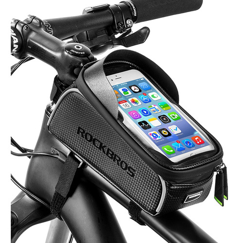 Bolso Delantero Bicicleta Porta Celular Impermeable Rockbros