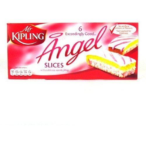 Mr Kipling Cakes  Ángel Rodajas  6 Pack Por El Sr. Kipling