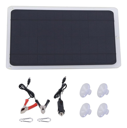 20w 12v Panel Solar Tablero Cargador De Célula Solar S...