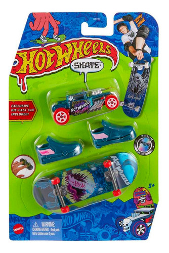 Hot Wheels Patinetas Coleccionables-sea Hunter Y Bone Shaker
