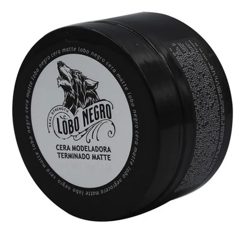 Cera Efecto Mate Cabello, Barba Y Bigote 85g Lobo Negro