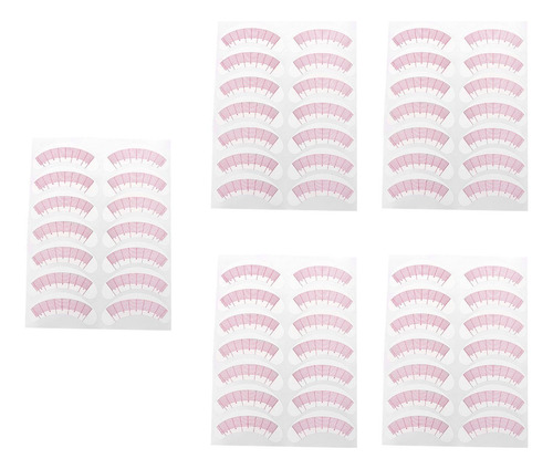 5 Pegatinas Adhesivas Para Extensión De Pestañas Para