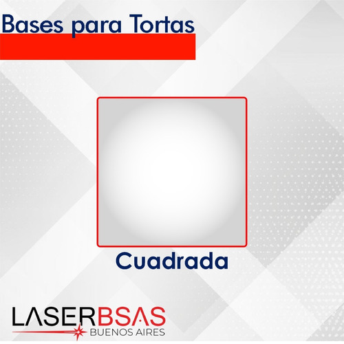 Base Para Tortas Fibroplus  15 Cm X10 Bt15-fp-10