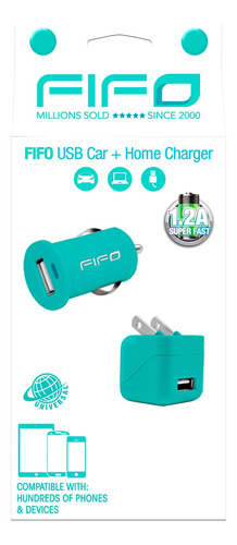 Cargadores De Auto Y De Casa Usb Fifo 1,2a