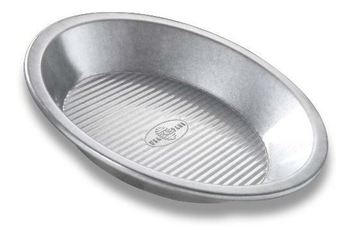 Ee.uu. Pan Para Hornear Aluminizado De Acero Pie Pan, De 9 P