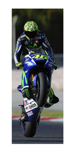 Adesivo Auto Colante Para Porta Valentino Rossi 46 Moto Gp