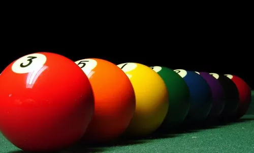 Jogo de Bolas de Bilhar Profissional 50mm Sinuca Snooker