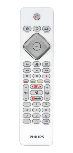 Imagen 4 de 5 de Led Philips Smart Tv 32 Phd6926/77blanco Netflix Youtube Hd