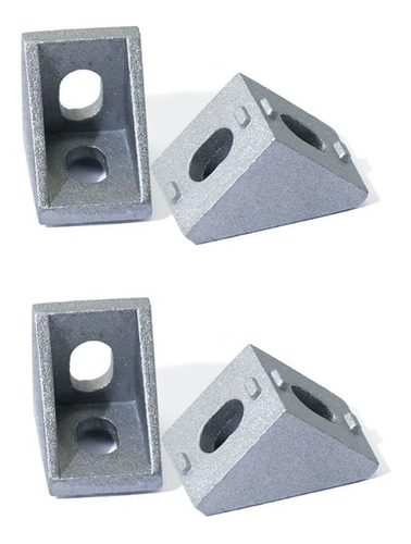 40 Piezas Esquina Conector Para Perfil Aluminio 20 Mm 2020