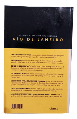 Guía De Viajes De Río De Janeiro - National Geographic 2013 (Usado)