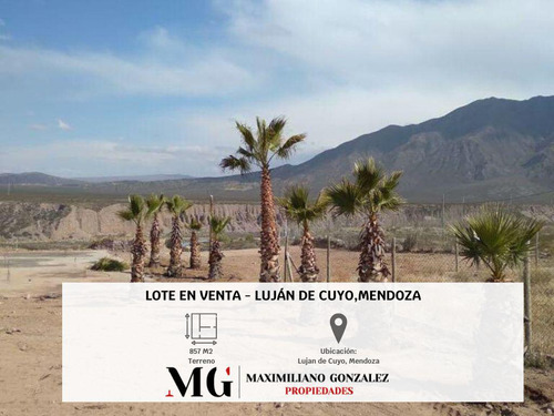Lote En Venta Cacheuta En Lujan De Cuyo, Mendoza