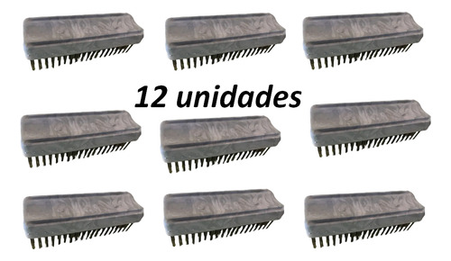 Cepillo De Acero 6x19 Sin Mango Pvc 12 Unidades