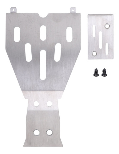 Proteção Protetora De Aço Inoxidável Chassis Armor Plate Rc