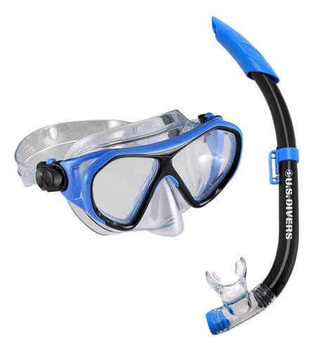 U.s. Divers Dorado Jr Kids Snorkel Combo - Lente Resistente 