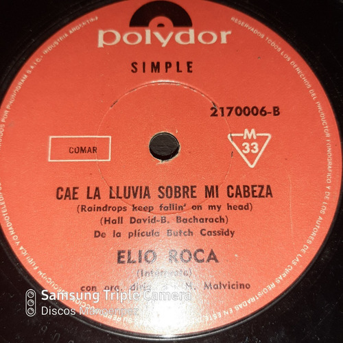 Simple Elio Roca Polydor C20