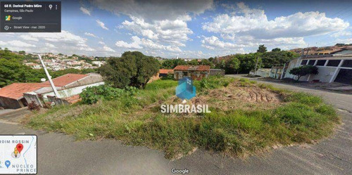 Imagem 2 de 2 de Terreno À Venda, 473 M² Por R$ 250.000 - Jardim Rossin - Campinas/sp - Te0829