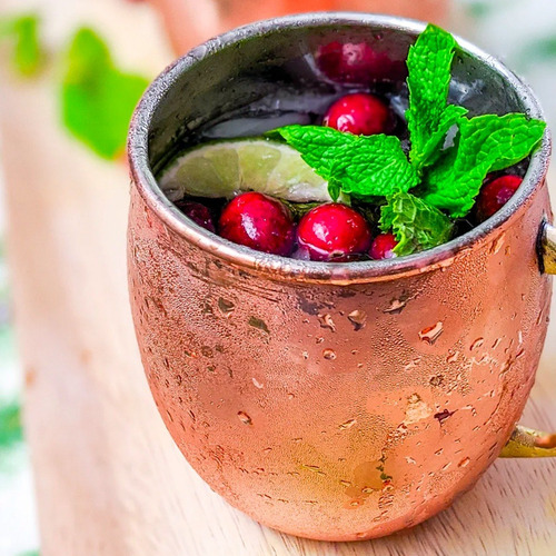 Mug De Cobre Shine Para Cóctel 600 Ml - Wayu