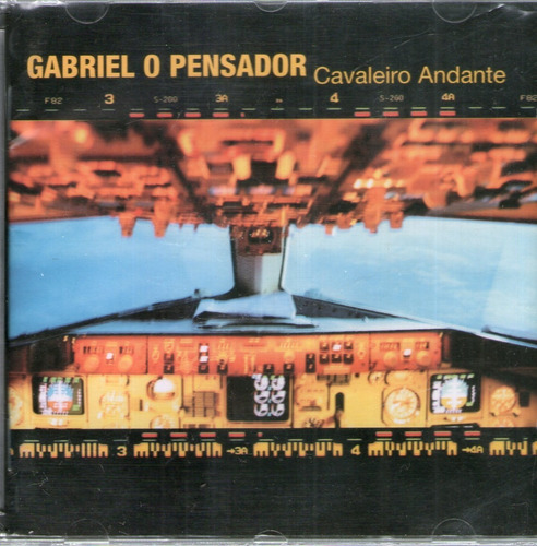 Cd Gabriel O Pensador- Cavaleiro Andante- Original Lacrado